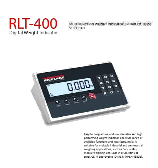 Rice Lake RLT400 Multi-Channel Weight Transmitter - ICTCO Egypt